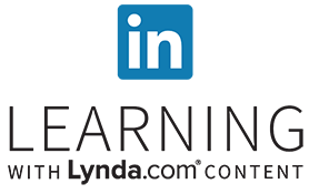Linkedin Learning with Lynda.com content logo