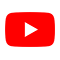 YouTube icon in red and white