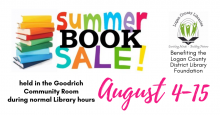 Summer Book Sale:- August 4 thrught August 15!