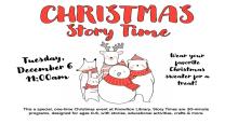 Christmas Story Time, December 6 at 11:00am!