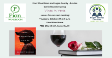 Fíon Wine Room on October 24 at 7:00pm