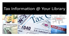 Tax Information @ Your Library