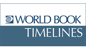 World Book Timelines database logo